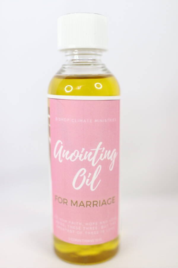 Anointing Oil For Good Marriage